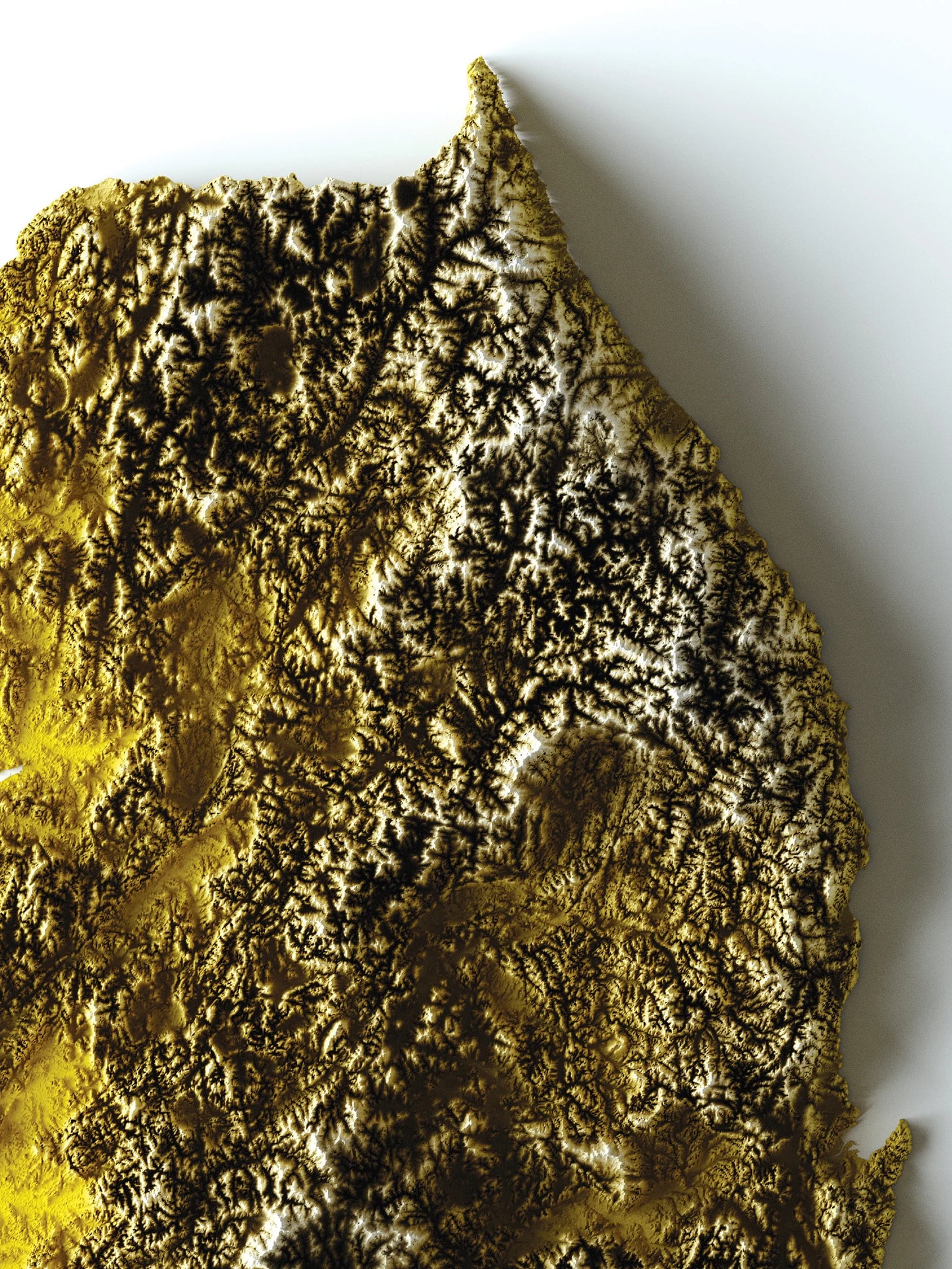 South Korea Relief Map