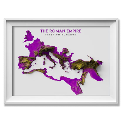 Roman Empire Relief Map
