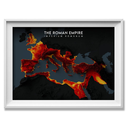 Roman Empire Relief Map