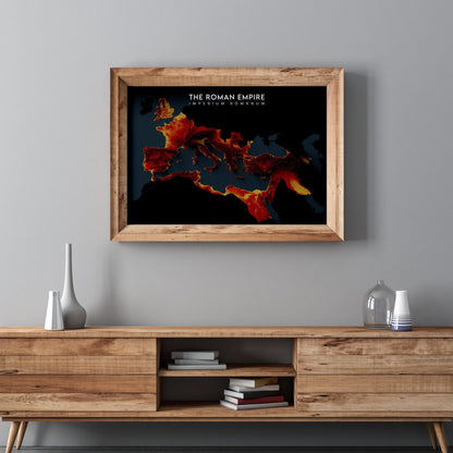 Roman Empire Relief Map