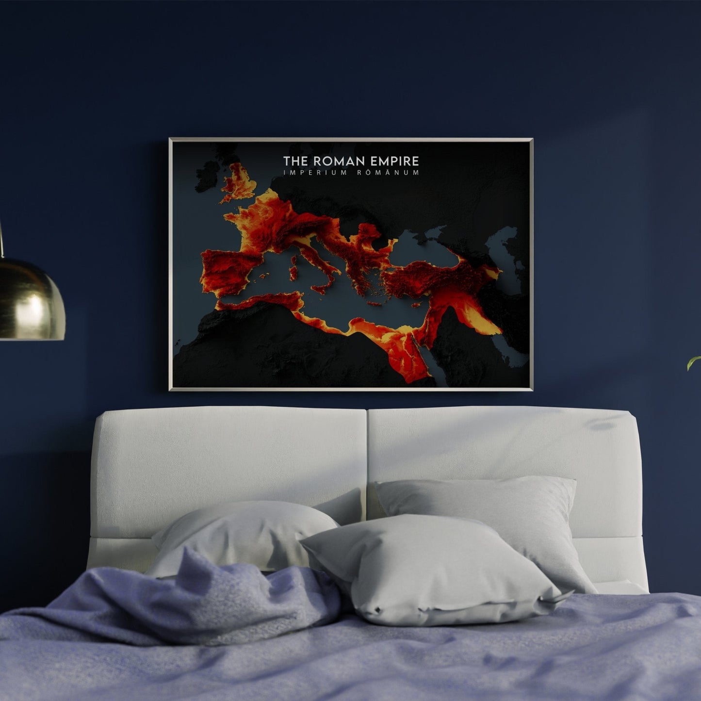 Roman Empire Relief Map