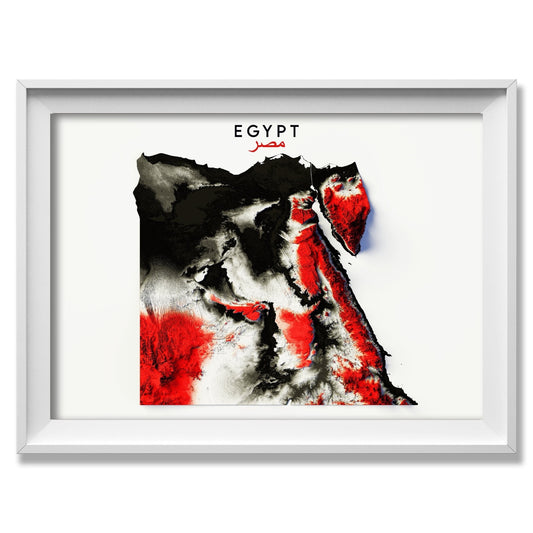 Egypt Relief Map