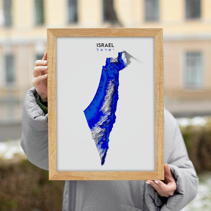 Israel Relief Map