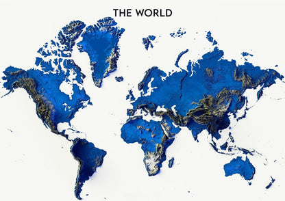 World Relief Map