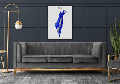 Israel Relief Map