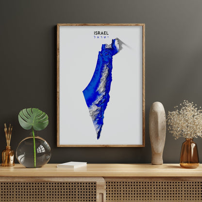 Israel Relief Map