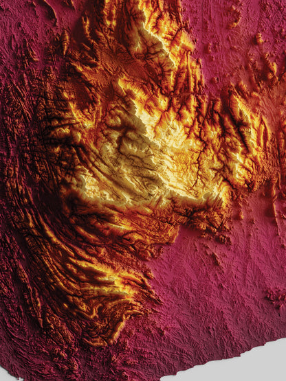 Sri Lanka Relief Map