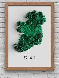 Ireland Relief Map